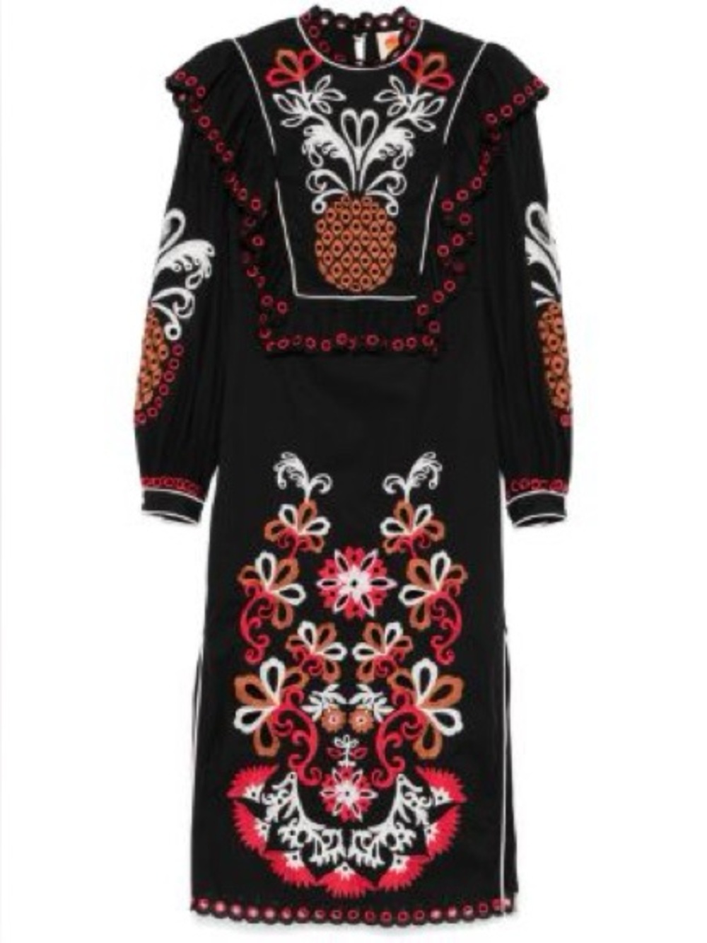 FARM Rio Cashew Mandala Richilieu maxi dress, S - Picture 2 of 11